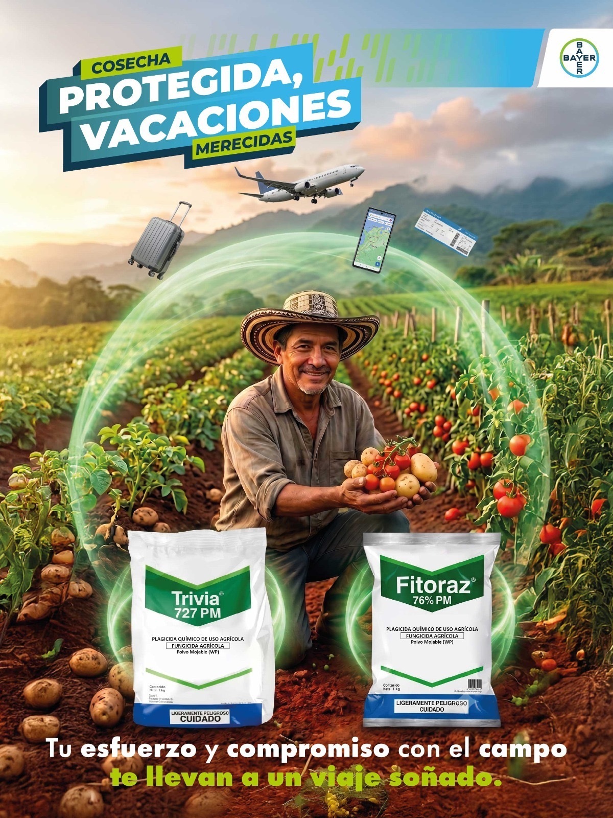 Cosecha protegida, vacaciones merecidas — Bayer